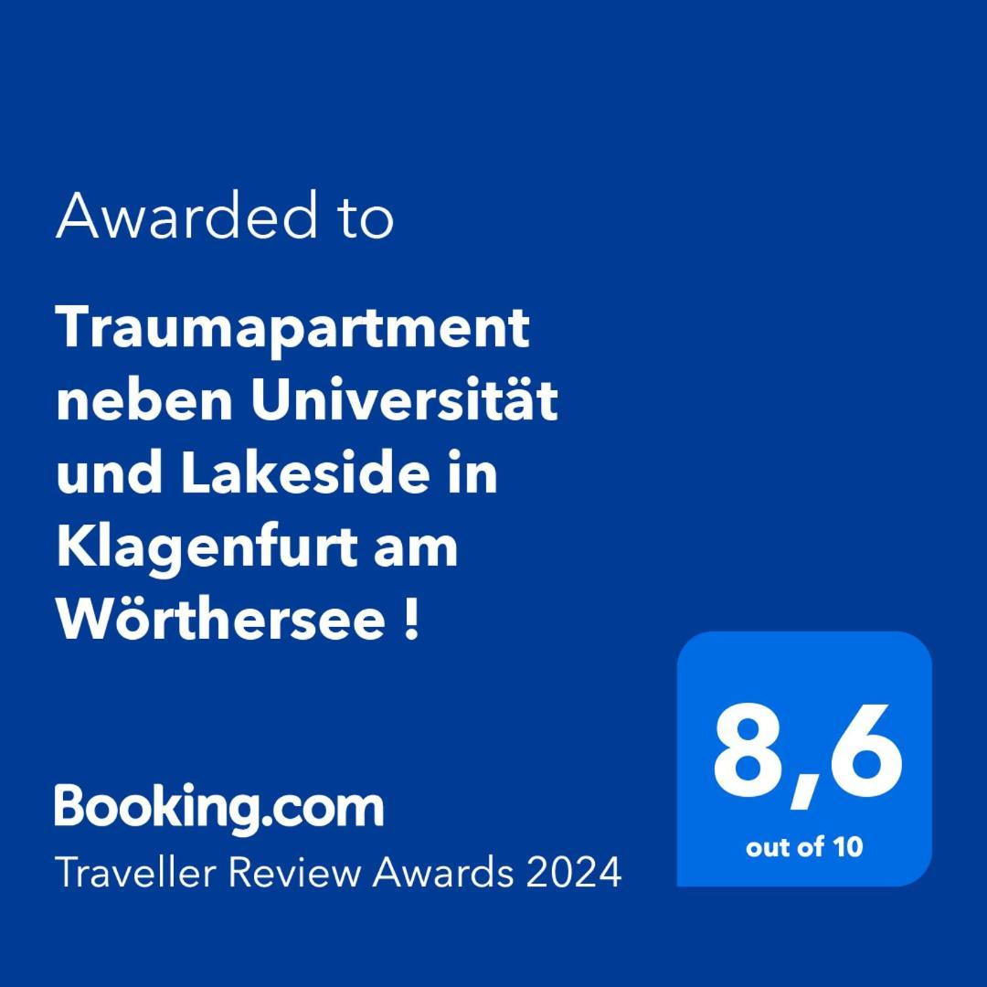 Traumapartment Neben Universitat Und Lakeside In Klagenfurt Am Worthersee ! Exterior photo